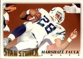 Marshall Faulk Indianapolis Colts 1995 Score NFL #209
